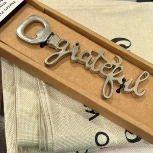 Sentiments Collection "grateful" Bottle Opener